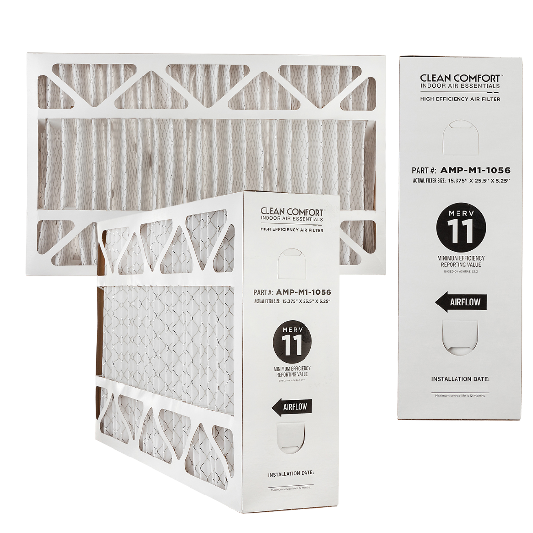 Clean Comfort - Filtre de remplacement pour central - 15x25x5 - MERV 11