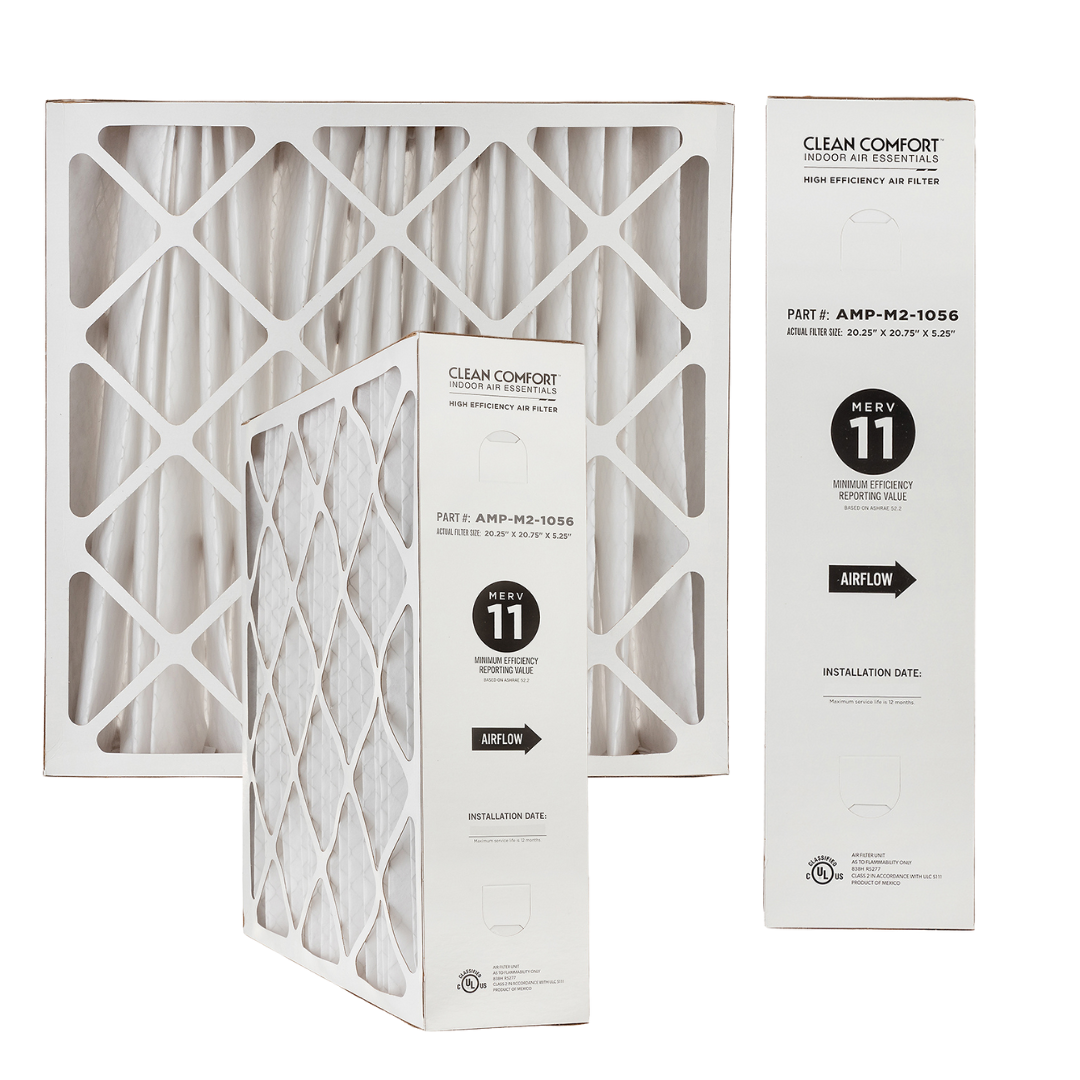 Clean Comfort - Filtre de remplacement pour central - 20x20x5 - MERV 11