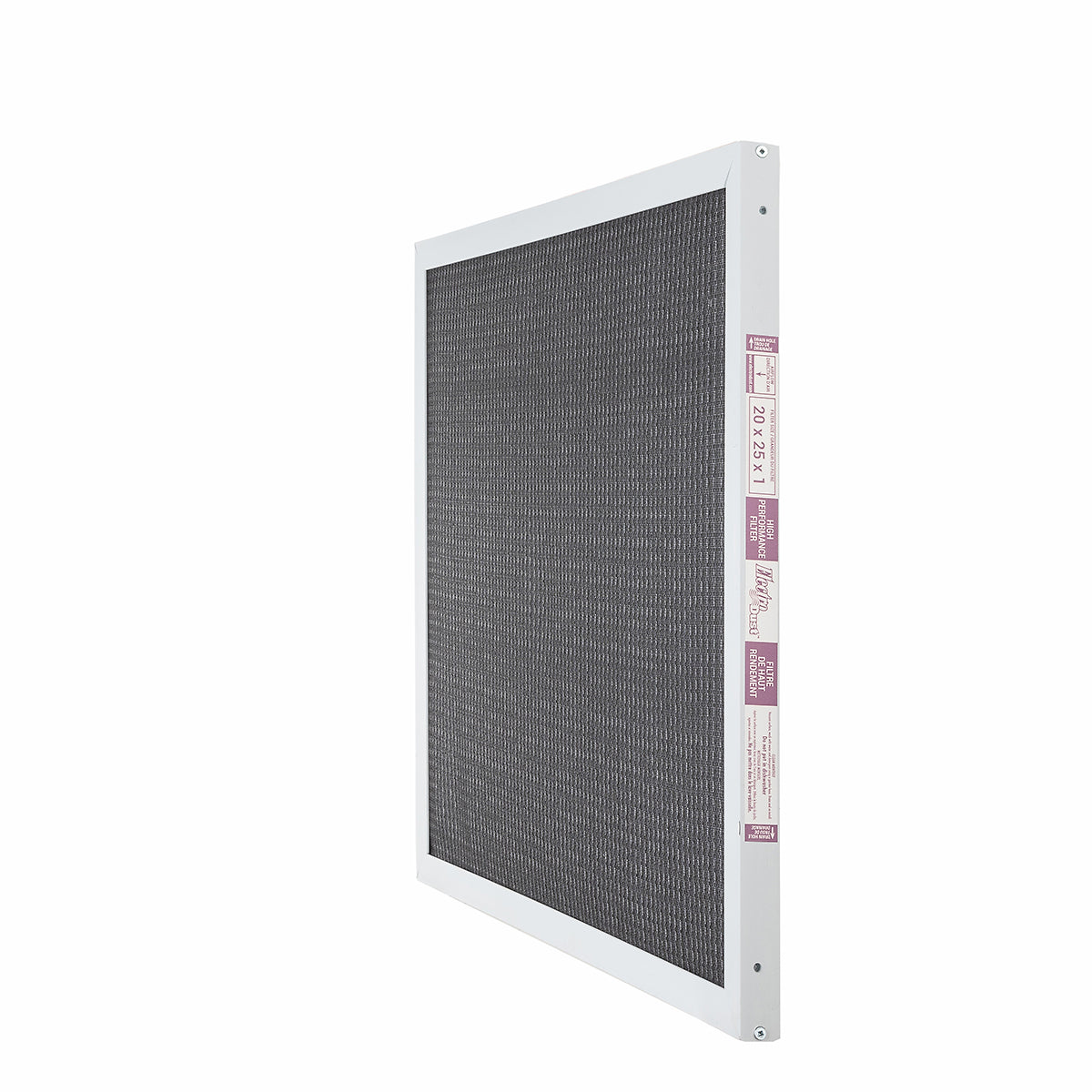ElectroDust - Filtre de remplacement pour système central -20x25x1 - MERV 7
