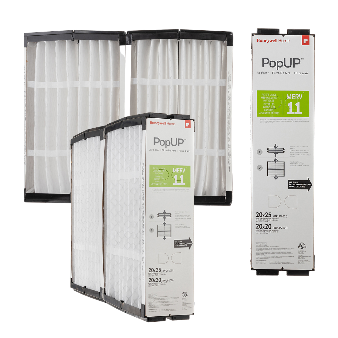 Honeywell - PopUp - Filtre de remplacement - 20x25x6 - MERV 11