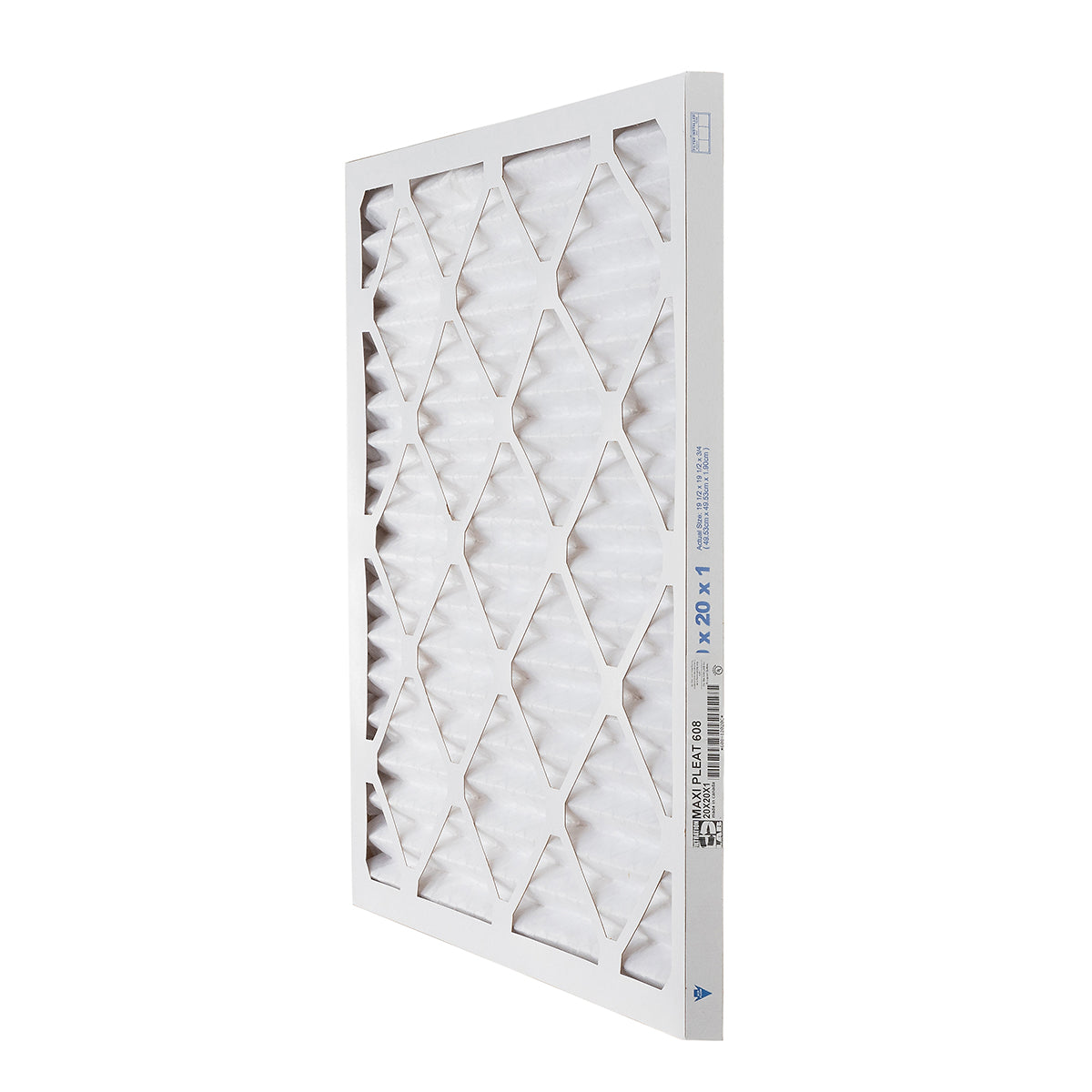 Maxi Pleat - Filtre de remplacement pour système central - 20x20x1 - MERV 8