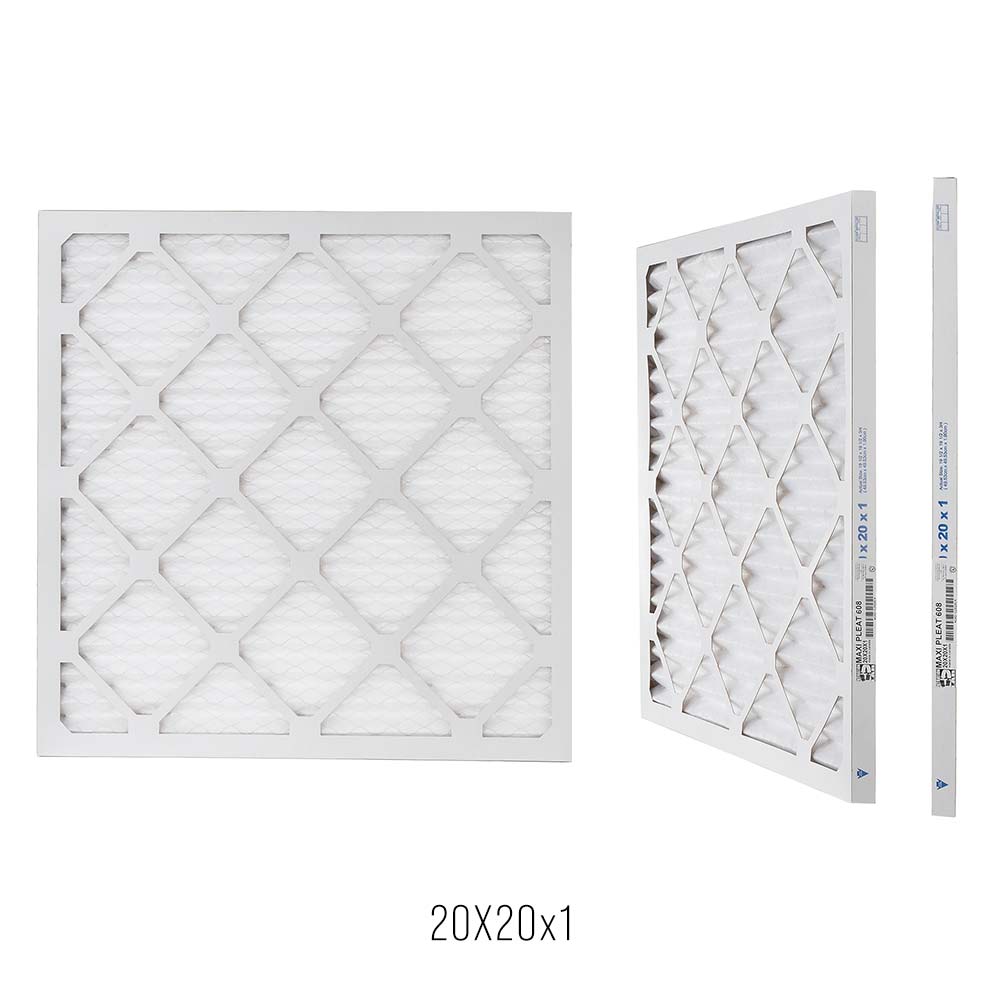 Maxi Pleat - Filtre de remplacement pour système central - 20x20x1 - MERV 8