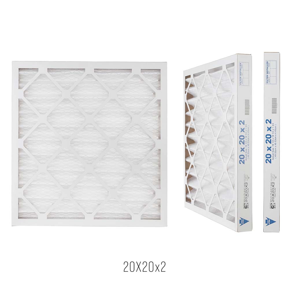 Maxi Pleat - Filtre de remplacement pour système central - 20x20x2 - MERV 8