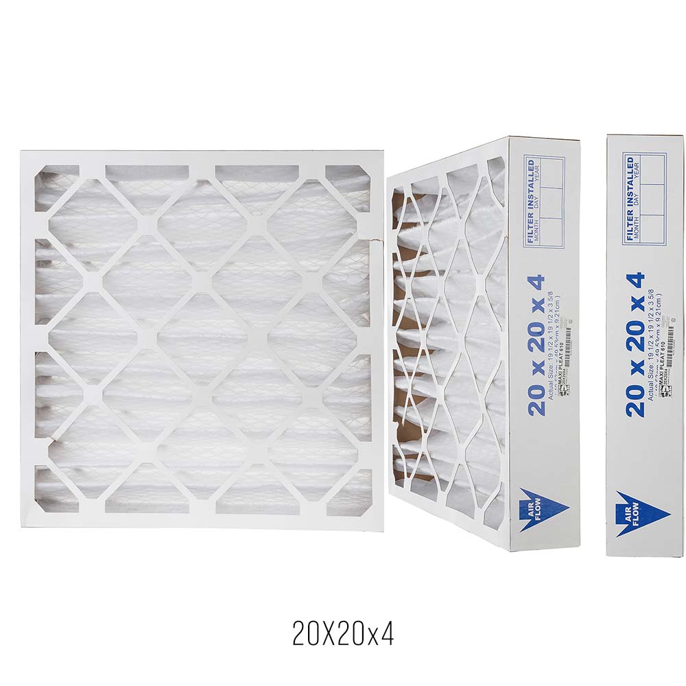 Maxi Pleat - Filtre de remplacement pour système central - 20x20x4 - MERV 8
